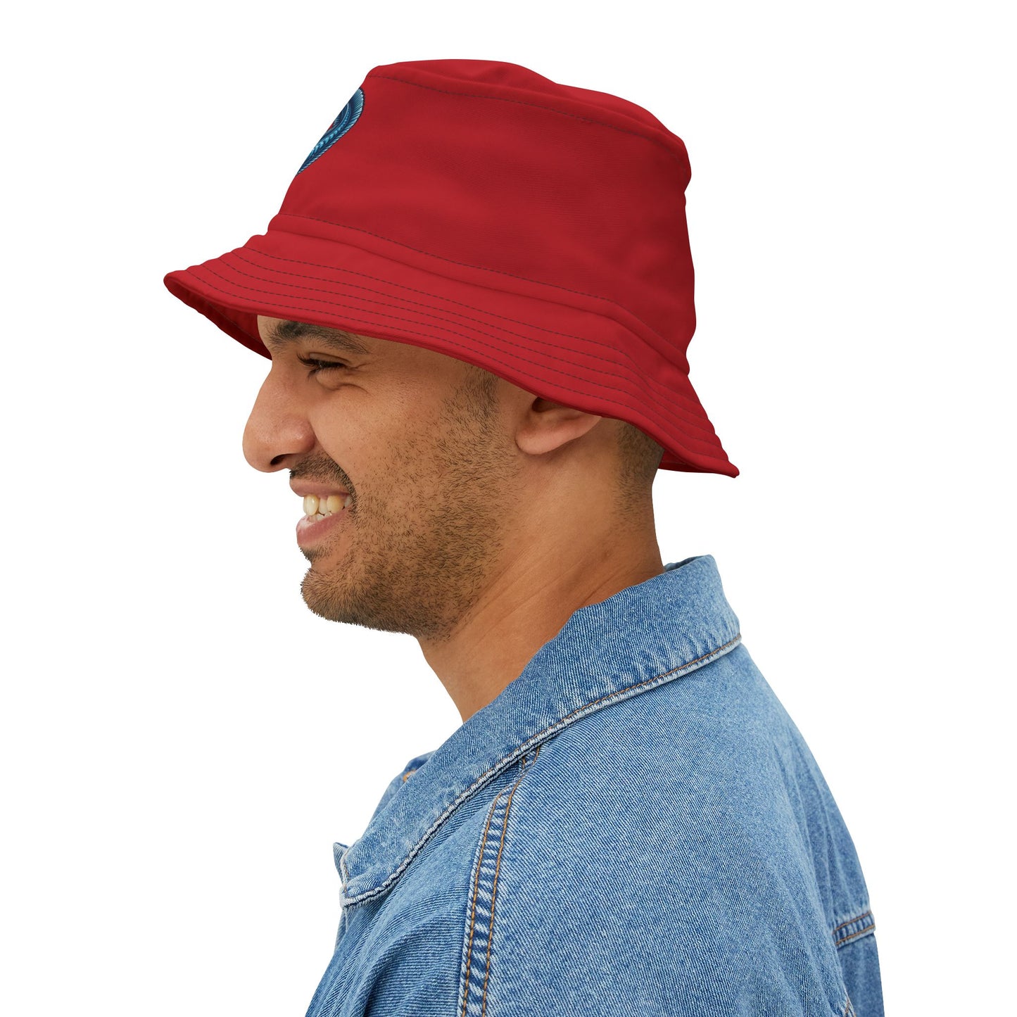 Red Deep-Sea Bucket Hat