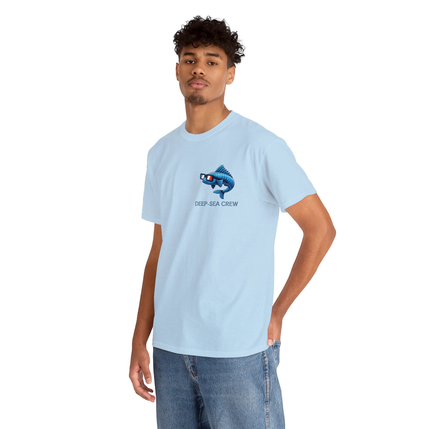 Deep-Sea Tee: 3D Fish