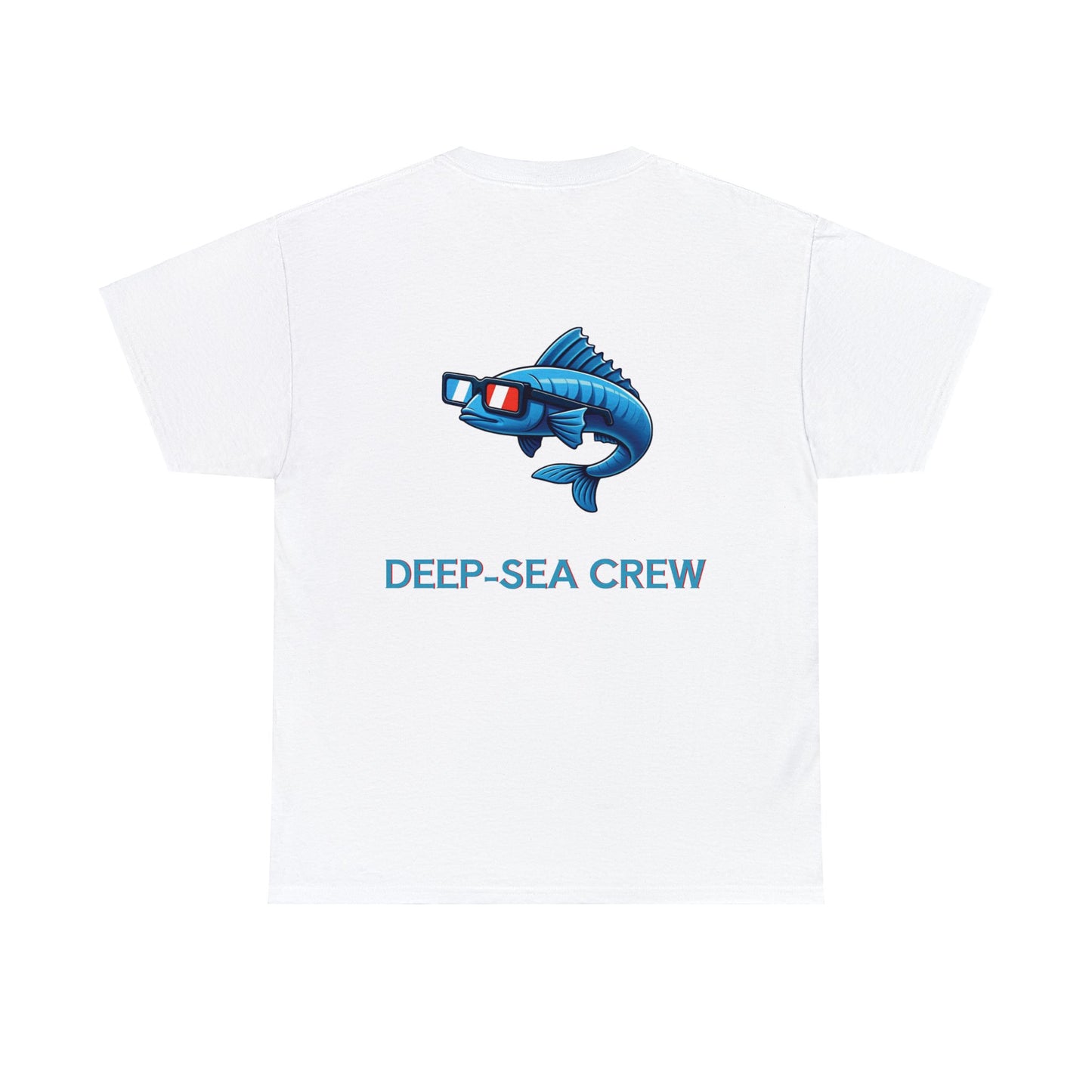 Deep-Sea Tee: 3D Fish