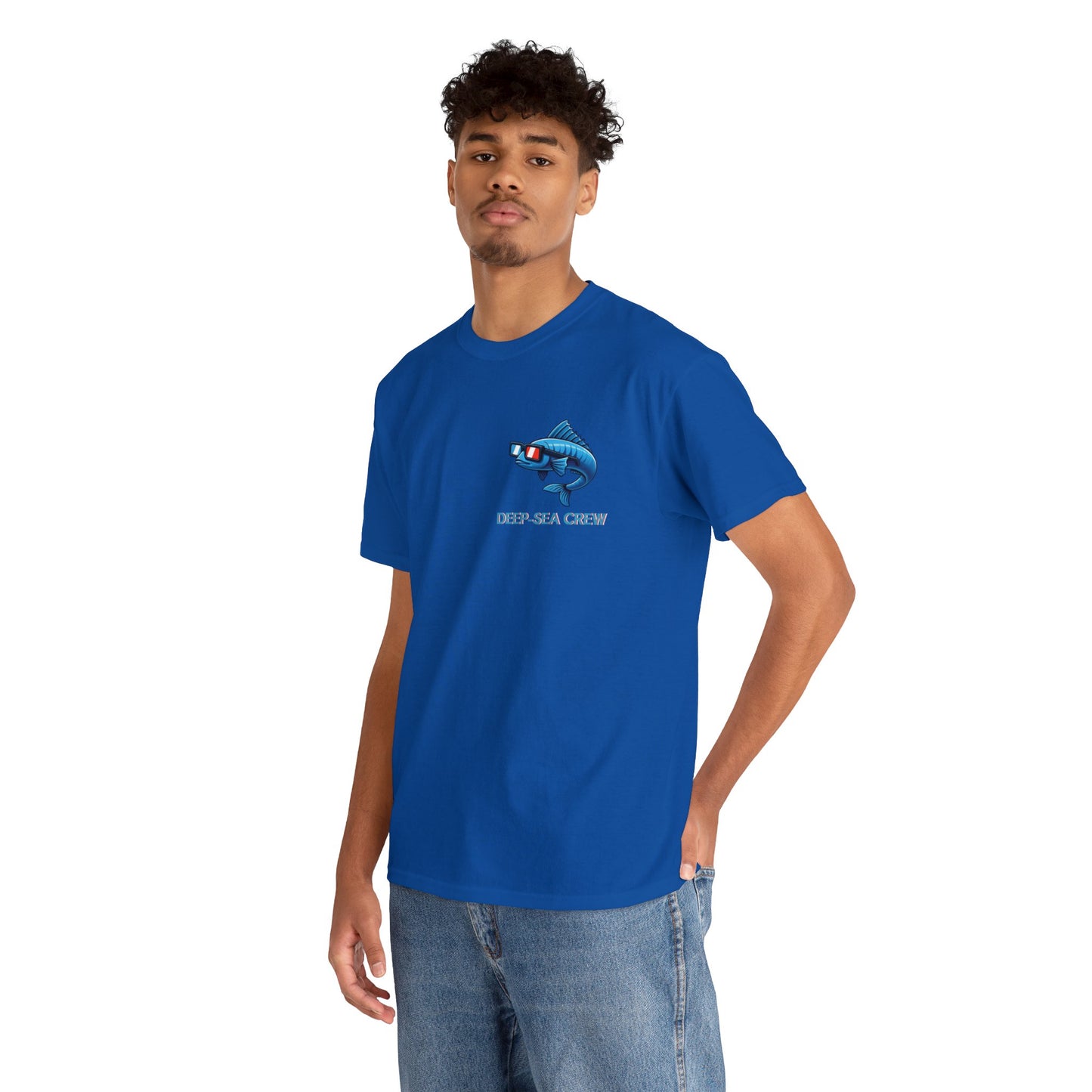 Deep-Sea Tee: 3D Fish