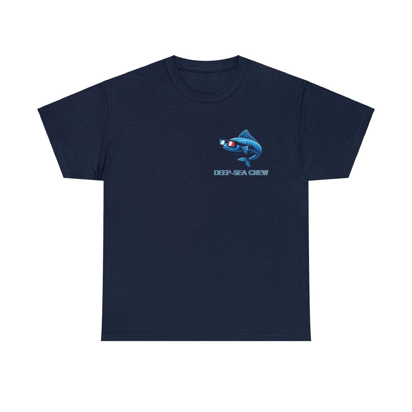 Deep-Sea Tee: 3D Fish