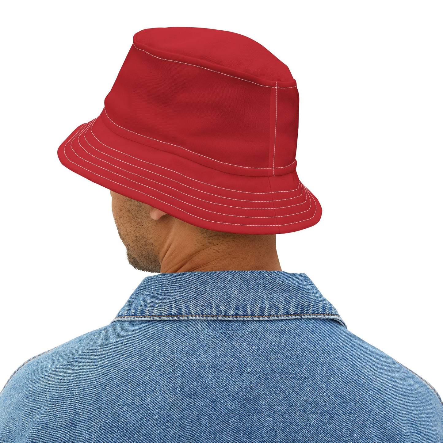 Red Deep-Sea Bucket Hat