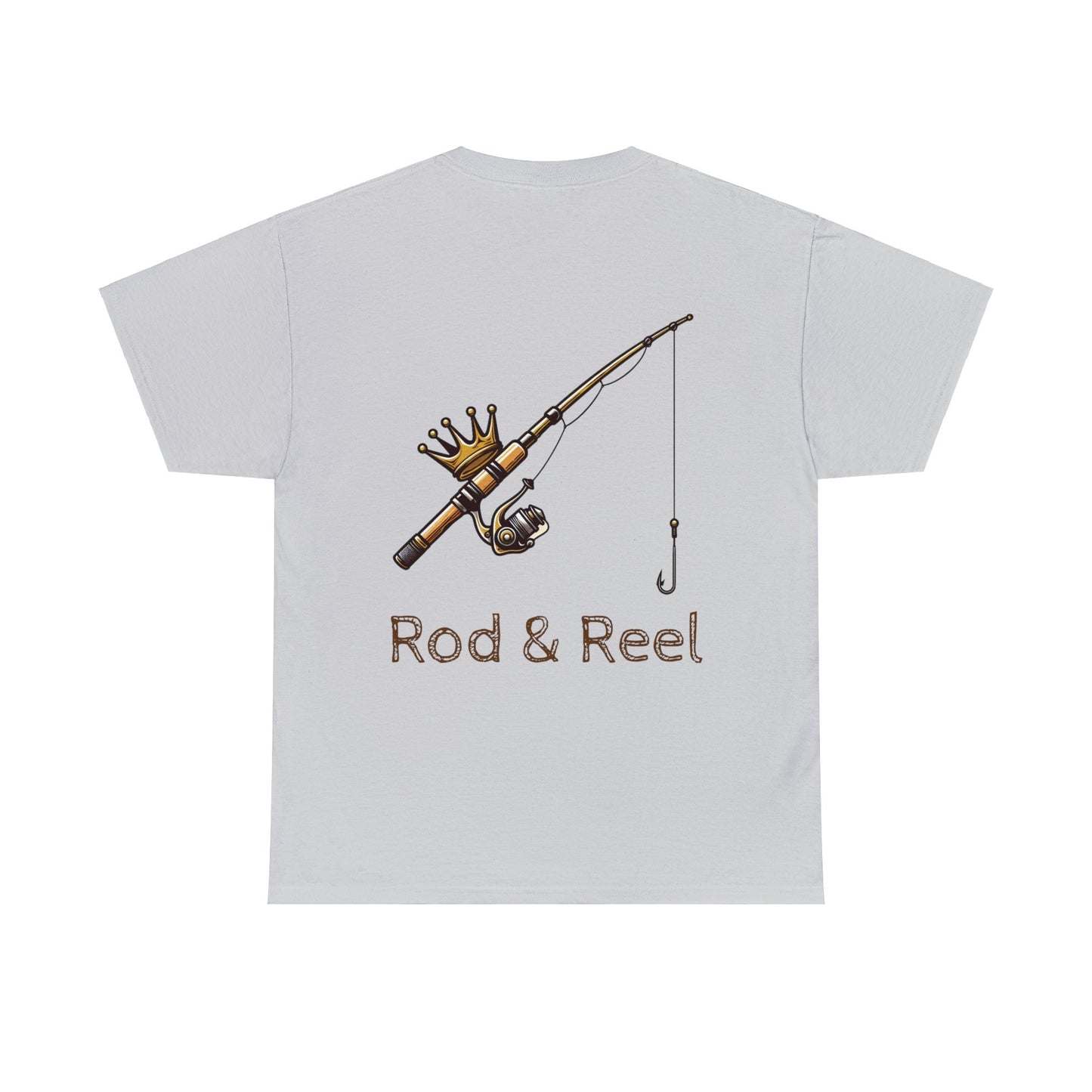 King Fisher Tee: Rod & Reel