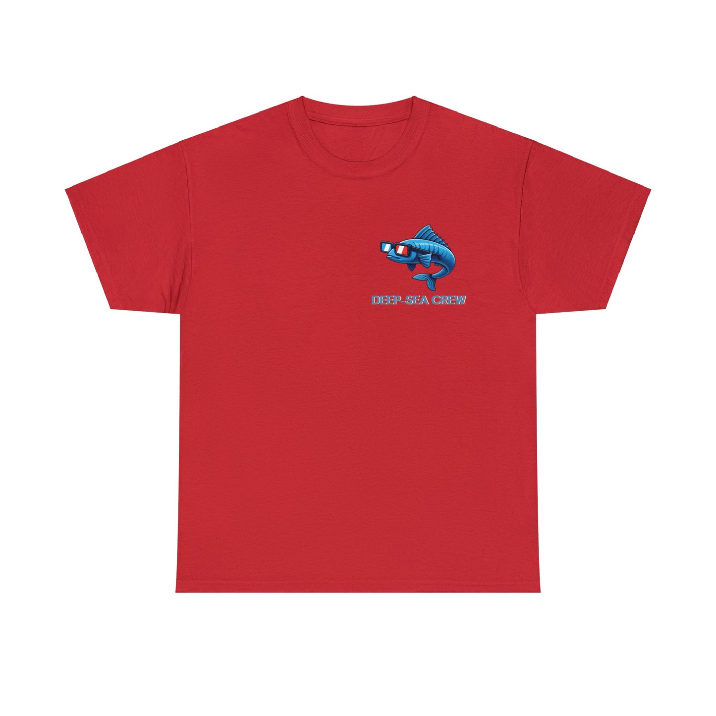 Deep-Sea Tee: 3D Fish