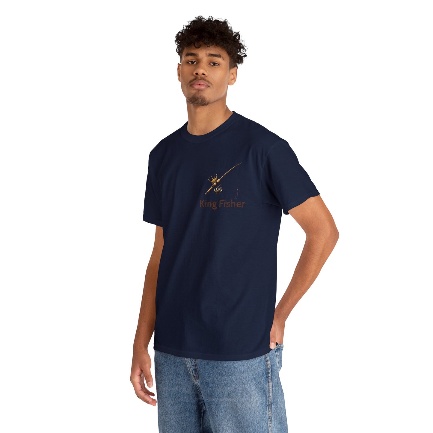 King Fisher Tee: Rod & Reel