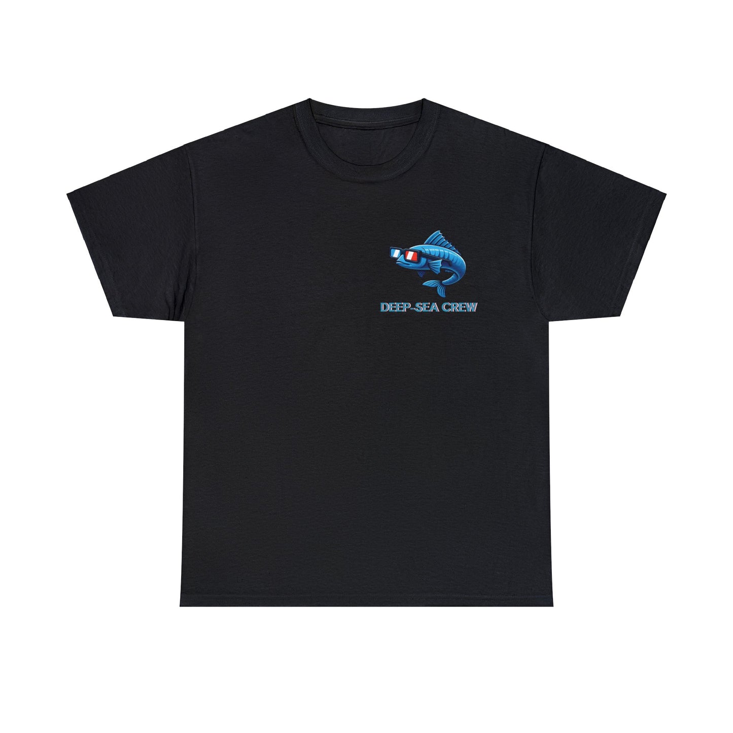 Deep-Sea Tee: 3D Fish