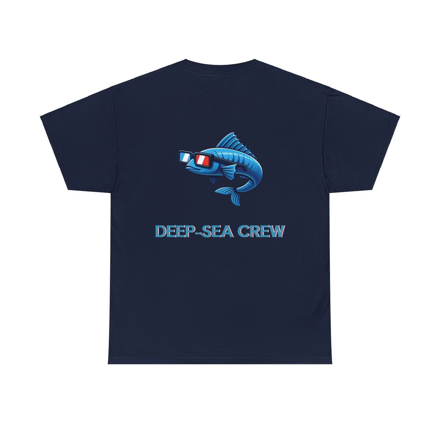 Deep-Sea Tee: 3D Fish