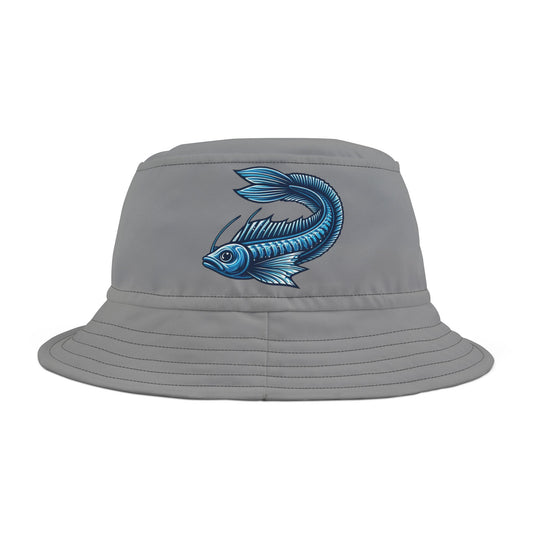 Grey Deep-Sea Bucket Hat