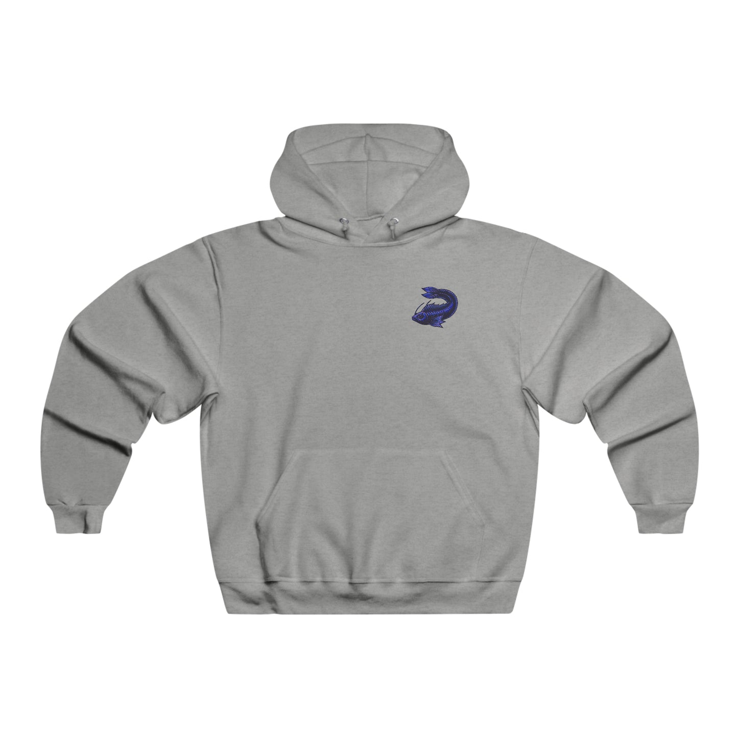 Deep-Sea Hoodie: Dark Logo