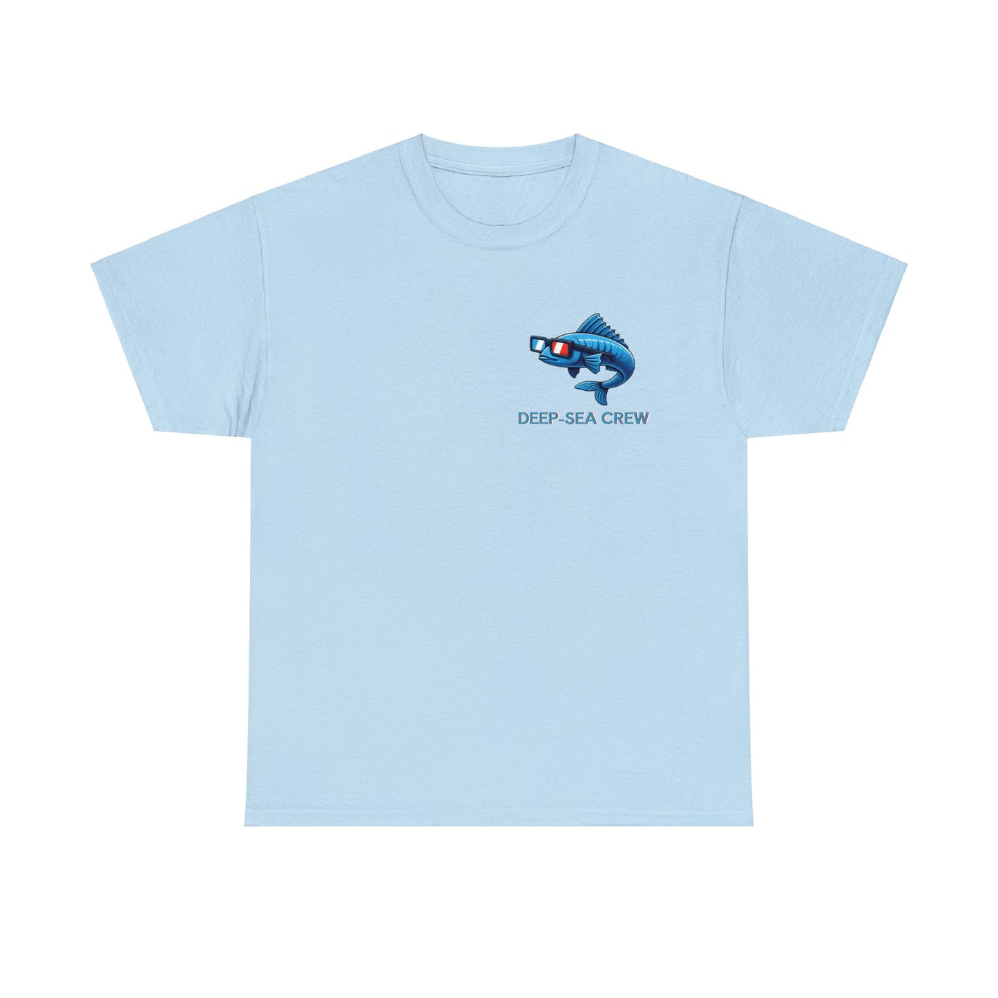 Deep-Sea Tee: 3D Fish