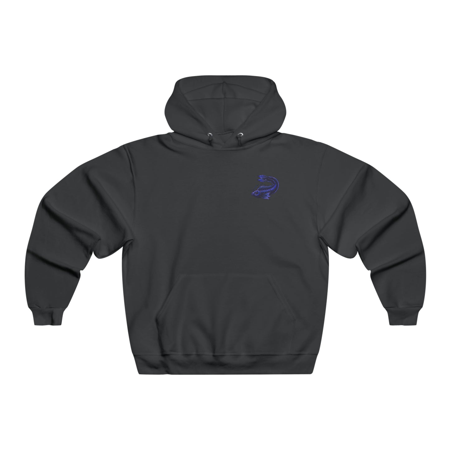 Deep-Sea Hoodie: Dark Logo