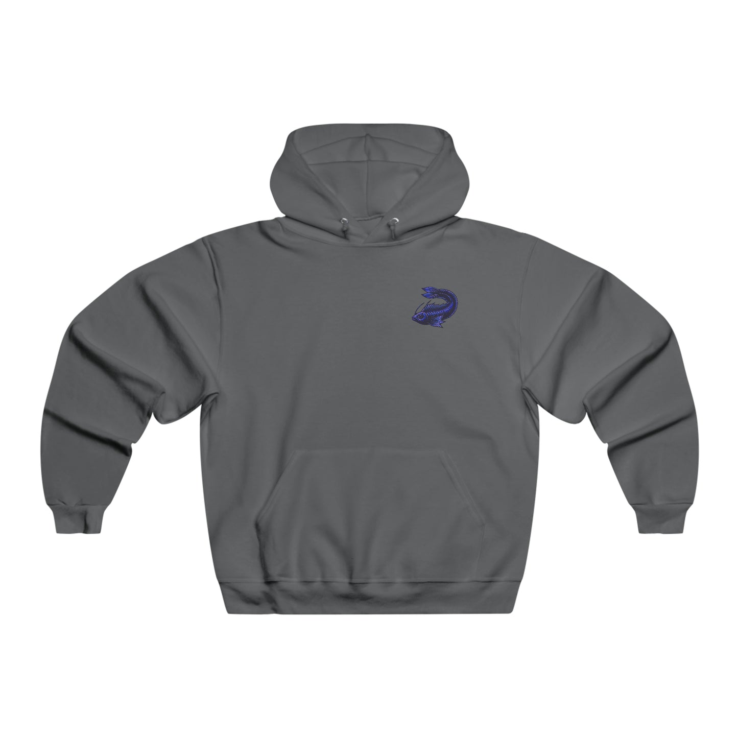 Deep-Sea Hoodie: Dark Logo